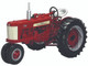 International Harvester Farmall 350 Narrow Front Tractor Red Classic Series 1/16 Diecast Model SpecCast ZJD1925