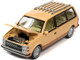 1985 Plymouth Voyager Minivan Cream with Roofrack Mighty Minivans Limited Edition 1/64 Diecast Model Car Auto World 64402-AWSP129B