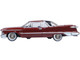 1959 Chrysler Imperial Crown 2 Door Hardtop Radiant Red with Black Top 1/87 (HO) Scale Diecast Model Car Oxford Diecast 87IC59003