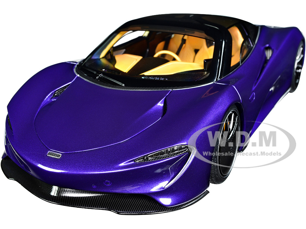 McLaren Speedtail Lantana Purple Metallic with Black Top and