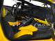 Lamborghini Huracan GT LB Silhouette Works Yellow Metallic with Black Top 1/18 Model Car Autoart 79127