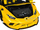 Lamborghini Huracan GT LB Silhouette Works Yellow Metallic with Black Top 1/18 Model Car Autoart 79127
