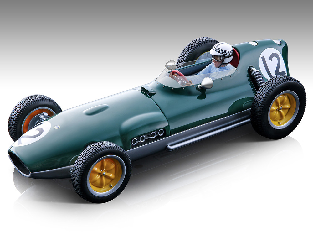 Lotus 16 #12 Innes Ireland Formula One F1 Dutch GP 1959 with Driver Figure  Mythos Series