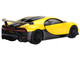 Bugatti Chiron Pur Sport Yellow and Black 1/18 Model Car by Top Speed (TS0388