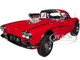 1961 Chevrolet Corvette Gasser #36 Red Original Mazmanian Limited Edition to 354 pieces Worldwide 1/18 Diecast Model Car ACME A1800926