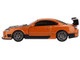 Nissan Silvia S15 D MAX RHD Right Hand Drive Orange Metallic with Carbon Hood Limited Edition to 8160 pieces Worldwide 1/64 Diecast Model Car True Scale Miniatures MGT00581