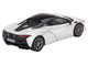 McLaren Artura Ice Silver Metallic with Black Top Limited Edition to 2040 pieces Worldwide 1/64 Diecast Model Car True Scale Miniatures MGT00582