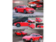Toyota 2000GT MF10 RHD Right Hand Drive Solar Red 1/64 Diecast Model Car Inno Models IN64-2000GT-RED