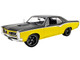 1966 Pontiac GTO Restomod Yellow and Dark Gray Metallic Limited Edition to 480 pieces Worldwide 1/18 Diecast Model Car ACME A1801219