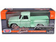 966 GMC C1000 Fenderside Pickup Truck Light Green Timeless Legends Series 1/24 Diecast Model Car Motormax 79379lgr