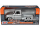 1966 GMC C1000 Fenderside Pickup Truck Silver Metallic Timeless Legends Series 1/24 Diecast Model Car Motormax 79379s