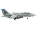Grumman F 14B Tomcat Fighter Aircraft OEF VF 143 Pukin Dogs 2002 Air Power Series 1/72 Diecast Model Hobby Master HA5243