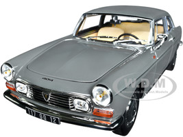 1967 Peugeot 404 Coupe Graphite Gray 1/18 Diecast Model Car Norev 184834