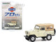 1978 Nissan Patrol Beige with Light Brown Top 70th Anniversary Anniversary Collection Series 16 1/64 Diecast Model Car Greenlight 28140C