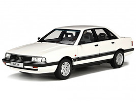 1989 Audi 200 Quattro 20V Pearl White Limited Edition to 2000 pieces Worldwide 1/18 Model Car Otto Mobile OT408