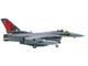 Lockheed F 16C Fighting Falcon Fighter Aircraft USAF ANG 115th Fighter Wing Wisconsin 70th Anniversary 2018 1/72 Diecast Model JC Wings JCW-72-F16-010