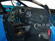 2023 Alpine A100 Radicale Blue Metallic Carbon Hood Top 1/18 Diecast Model Car Solido S1801619