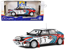 Lancia Delta HF Integrale #1 Jorge Recalde Martin Christie 3rd Place Safari Rallye Kenya 1991 Competition Series 1/18 Diecast Model Car Solido S1807803