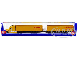 Truck with Double Pup Trailers DHL Road Train 1/50 Diecast Models Siku SK1806