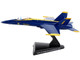 McDonnell Douglas F A 18C Hornet Aircraft Blue Angels United States Navy 1/150 Diecast Model Airplane Postage Stamp PS5338-1