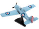 Grumman F4F Wildcat Aircraft United States Navy 1/87 HO Diecast Model Airplane Postage Stamp PS5351-2