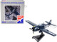 Grumman F4F Wildcat Aircraft #6 USS Petrof Bay United States Navy 1/87 HO Diecast Model Airplane Postage Stamp PS5351-3