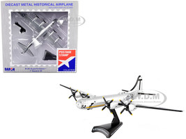 Boeing B 29 Superfortress Aircraft T Square 59 Seattle Museum of Flight United States Army Air Force 1/200 Diecast Model Airplane Postage Stamp PS5388-2