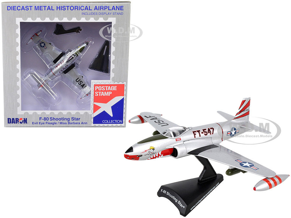 Lockheed F 80 Shooting Star Fighter Aircraft Evil Eye