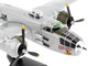North American B 25J Mitchell Bomber Aircraft Panchito United States Air Force 1/100 Diecast Model Airplane Postage Stamp PS5403-4