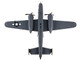 North American B 25J Mitchell Bomber Aircraft Briefing Time United States Air Force 1/100 Diecast Model Airplane Postage Stamp PS5403-5