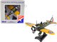 Boeing P 26 Peashooter Fighter Aircraft United States Army Air Corps 1/63 Diecast Model Airplane Postage Stamp PS5560-2