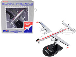 Lockheed L 1049G Super Constellation Commercial Aircraft Qantas Airways 1/300 Diecast Model Airplane Postage Stamp PS5806-4