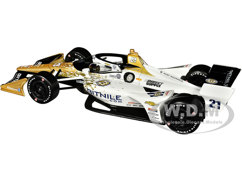 Dallara IndyCar #21 Rinus VeeKay Bitnile Ed Carpenter Racing Road