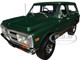 1970 Chevrolet K5 Blazer Dark Green with Red Stripes and Green Interior Celebrity Owned Limited Edition to 402 pieces Worldwide 1/18 Diecast Model Car ACME A1807712