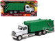 Freightliner 114SD Garbage Truck White and Green Long Haul Trucker Series 1/32 Diecast Model New Ray NR11033