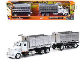 ダイキャストプロモーション　Kenworth W900 New-Ray 1:43 Scale Kenworth W900 Lowboy Trailer with