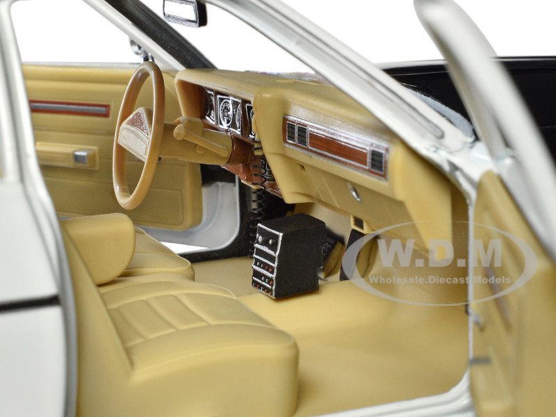 1977 Plymouth Fury Black and White Metropolitan Police The