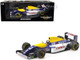 Williams Renault FW15C #2 Alain Prost Canon Winner F1 Formula One World Championship 1993 with Driver Limited Edition 1/18 Diecast Model Car Minichamps 180930002