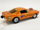 1965 Ford Mustang A FX Orange Metallic Rat Fink Mighty Mustang Limited Edition to 1122 pieces Worldwide 1/18 Diecast Model Car ACME A1801860