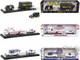 Auto Haulers Set of 3 Trucks Release 66 Limited Edition to 9600 pieces Worldwide 1/64 Diecast Models M2 Machines 36000-66