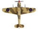 Hawker Hurricane MK II Fighter Aircraft British Royal Air Force 1/100 Diecast Model Airplane Postage Stamp PS5340-3