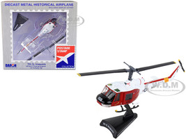 Bell TH 1L Iroquois Helicopter #169 United States Navy Training Program HT 18" 1/87 HO Diecast Model Postage Stamp PS5601-3