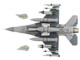 Lockheed Martin F 16BM Fighting Falcon Fighter Aircraft 84606 Su 30 Killer Pakistan Air Force 2022 Air Power Series 1/72 Diecast Model Hobby Master HA38015