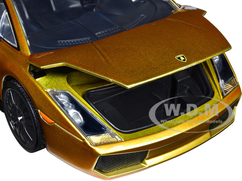 Lamborghini Gallardo Gold Metallic Fast X 2023 Movie Fast