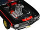 1969 Chevrolet Camaro SS 396 Black with Bright Red Stripes Dart Machinery Limited Edition to 5250 pieces Worldwide 1/24 Diecast Model Car M2 Machines 40300-107B