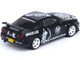 Nissan Skyline GT R R34 RHD Right Hand Drive Black Bruce Lee Legacy 50 Year Anniversary 1/64 Diecast Model Car Inno Models IN64-R34-BRUCELEE