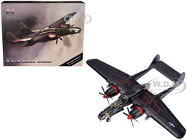 Northrop P 61B Black Widow Fighter Aircraft Midnight Madness, 548th Night Fighter Squadron United States Army Air Forces 1/72 Diecast Model Air Force 1 AF1-0090E
