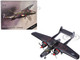 Northrop P 61B Black Widow Fighter Aircraft Times a Wastin 418th Night Fighter Squadron United States Army Air Forces 1/72 Diecast Model Air Force 1 AF1-0090F