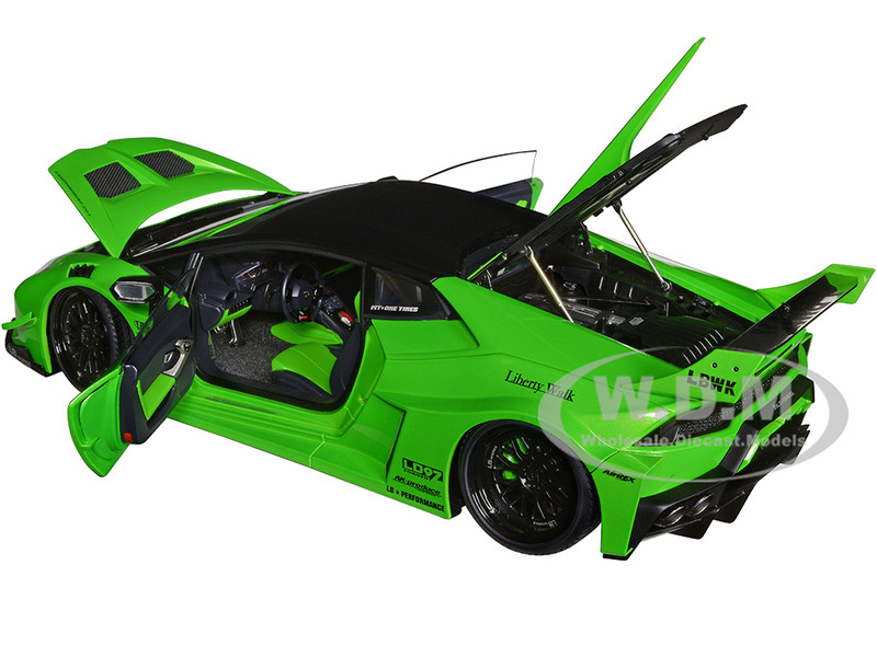 Lamborghini Huracan GT LB Silhouette Works Pearl Green Metallic