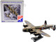 Avro Lancaster NX611 Bomber Aircraft G for George 460 Squadron Royal Australian Air Force 1/150 Diecast Model Airplane Postage Stamp PS5333-1